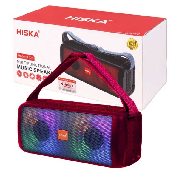 اسپیکر قابل حمل HISKA B192قرمز